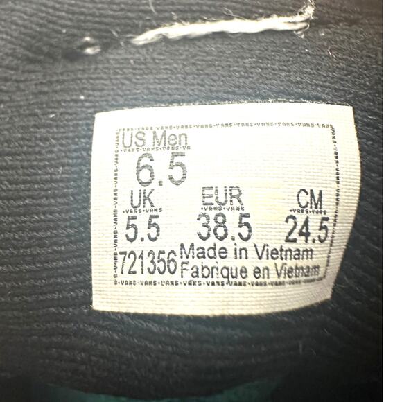 Size 6.5 Vans Sk8 Filmore High top Hi Skull Sneakers - Picture 6 of 7